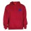 Sweat Capuche Rugby Essentiels Rouge