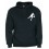 Sweat Capuche Rugby Essentiels Noir