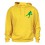 Sweat Capuche Rugby Essentiels Jaune