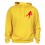 Sweat Capuche Rugby Essentiels Jaune