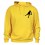 Sweat Capuche Rugby Essentiels Jaune