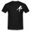 Tee shirt Rugby Essentiels Noir