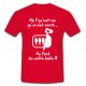 Tee shirt Junior "Sardines" Rouge