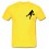 Tee shirt Junior "Essentiels" Jaune