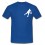 Tee shirt Junior "Essentiels" Bleu Royal