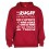 Sweat Capuche Rugby Terroir Rouge