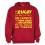 Sweat Capuche Rugby Terroir Rouge