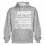 Sweat Capuche Rugby Terroir Gris