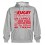 Sweat Capuche Rugby Terroir Gris