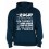 Sweat Capuche Rugby Terroir Bleu marine