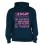 Sweat Capuche Rugby Terroir Bleu marine