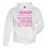 Sweat Capuche Rugby Terroir Blanc