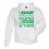 Sweat Capuche Rugby Terroir Blanc