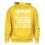 Sweat Capuche Rugby Terroir Jaune