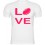 Tee shirt Love Rugby Blanc 