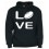 Sweat Love Rugby noir 