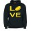 Sweat Love Rugby noir 