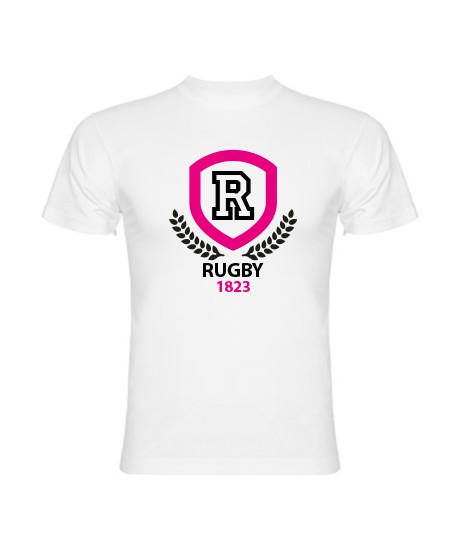 Tee shirt Rugby Laurier blanc