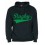 Sweat capuche Rugby Noir