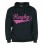 Sweat capuche Rugby Noir