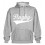 Sweat capuche Rugby Gris