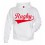 Sweat capuche Rugby Blanc