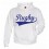 Sweat capuche Rugby Blanc