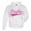 Sweat capuche Rugby Blanc