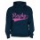 Sweat capuche Rugby Bleu Marine