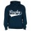 Sweat capuche Rugby Bleu Marine