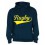 Sweat capuche Rugby Bleu Marine