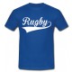 Tee shirt Rugby Bleu