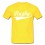 Tee shirt Rugby Jaune