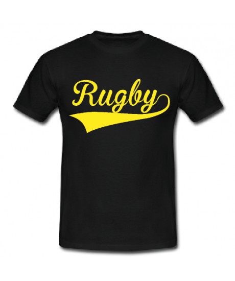 Tee shirt Rugby Noir