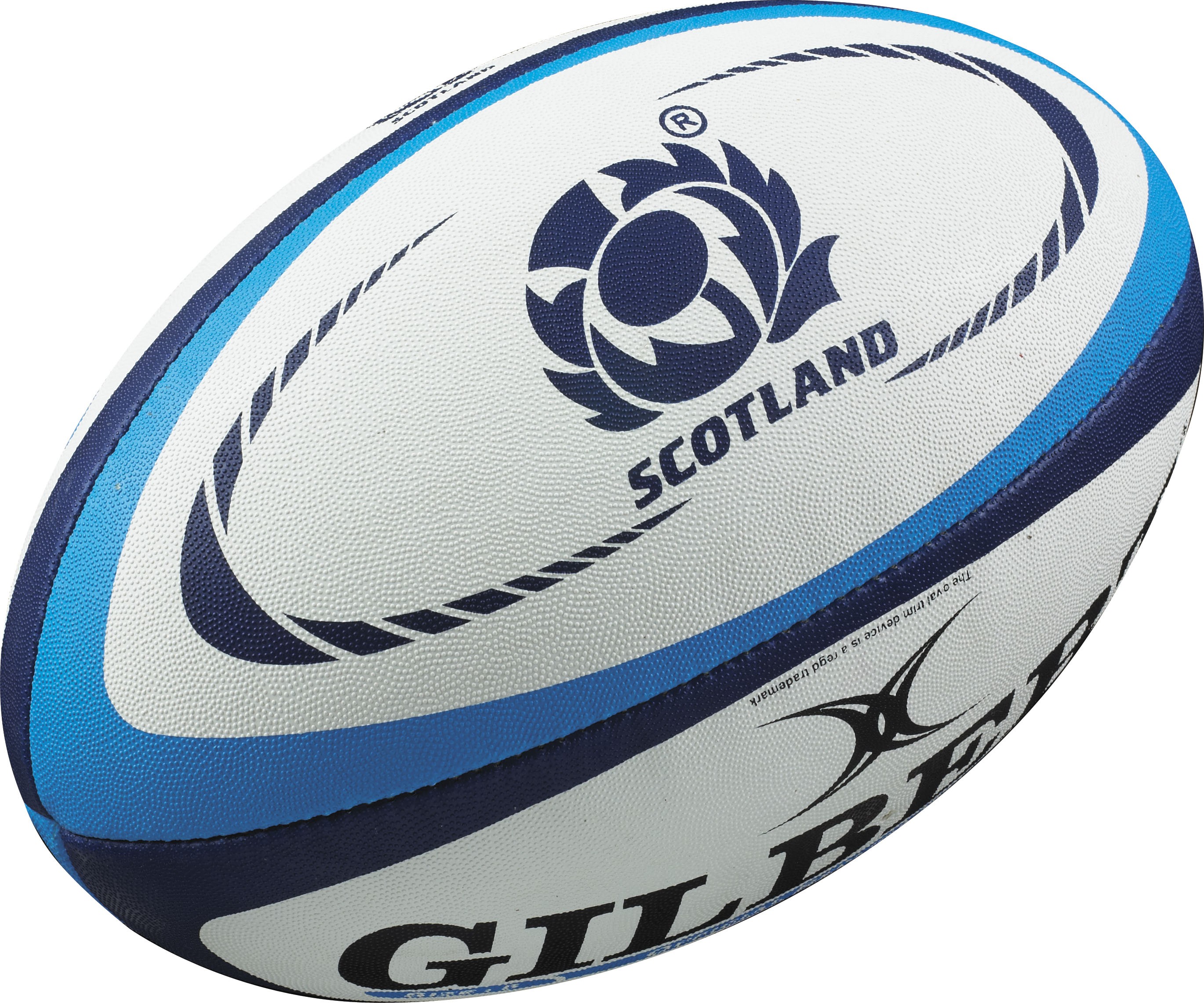 Ballon de rugby bleu x Gilbert – Eden Park