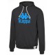 Sweat capuche Kappa Rugby Line Lavagno Noir