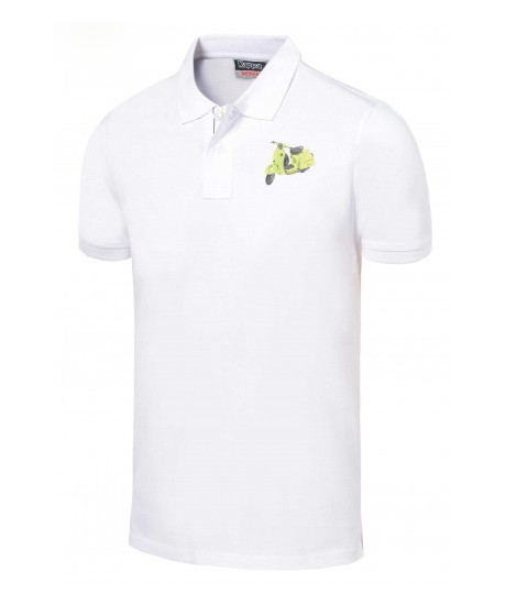 Polo Kappa Rugby Line Soleado Blanc