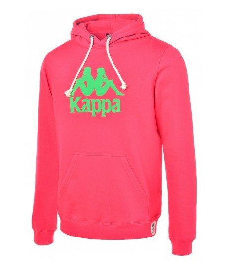 Sweat capuche Kappa Rugby Line Lavagno Fuschia