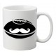 Mug Moustache Rugby
