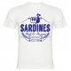 Tee Shirt Sardines 2 Blanc