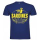 Tee Shirt Sardines 2 Bleu