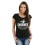 Tee Shirt femme Sardines 2 Noir