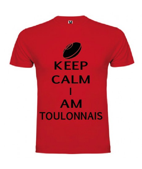 Tee Shirt Keep Calm I Am Toulonnais