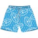 Short de Bain Play Rugby Junior ball Turquoise