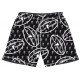 Short de Bain Play Rugby Junior ballon Noir 