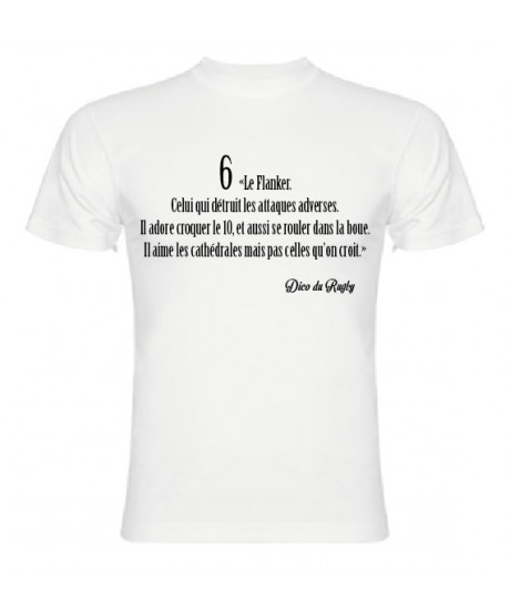 Tee Shirt Dico du Rugby n°6