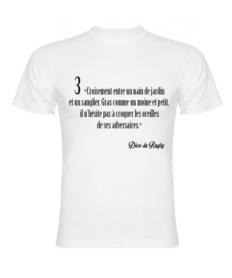 Tee Shirt Dico du Rugby n°3