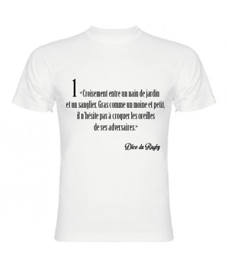 Tee Shirt Dico du Rugby n°1