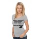 Tee shirt Maman de Rugbyman Gris