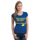 Tee shirt Maman de Rugbyman Bleu